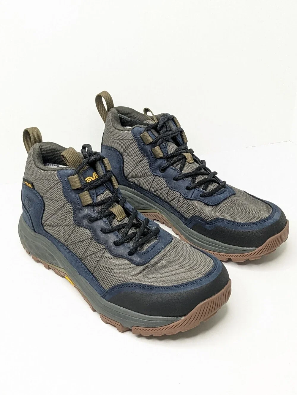Teva Ridgeview Waterproof Hiking Boots Brown/Navy Men's 8.5 M